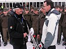 Der Rennleiter vom Schiclub Kitzbühel war mit der Leistung des Bundesheeres mehr als zufrieden.