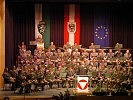 Die Militärmusikkapelle im Großen Arbeiterkammersaal in Graz.