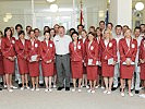 Verabschiedung nach Peking: Die Hälfte der österreichischen Olympioniken kam vom Bundesheer.