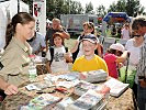 Soldatinnen und Soldaten beantworteten alle Fragen rund ums Bundesheer.