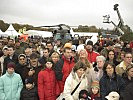 Den ganzen Tag war reges Besucherinteresse am Heldenplatz...