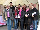 Die "Pink Ribbon Tour 2008": Informationen zur Brustkrebsvorsorge.