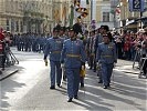 Partner: Auch viele Traditionsverbände feierten gemeinsam mit dem Bundesheer.