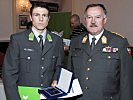 Ehrung für Militärweltmeister Korporal Thomas Daniel.
