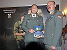 Generalmajor Raffetseder bedankt sich bei Brigadier Jawurek.