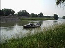 Entlang der Donau Richtung Lobau...