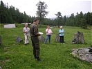 Wegandacht mit Militärlektor Walter Woschitz.