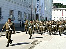 ...und zwei Auftritte der Militärmusik Salzburg.