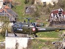 12 Monate lang flogen sie in Bosnien im Einsatz für den Frieden.