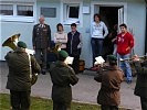 Ein Bläserquartett der Militärmusik Salzburg gab den feierlichen Rahmen.