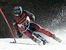 Der Heeressportler Gerhard Hauer beim Super G am Weg zum achten Platz