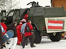 Das Allschutzfahrzeug "Dingo" 2 war ein Publikumsmagnet.