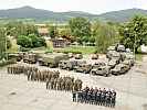 Die ABC-Abwehrkompanie der 6. Jägerbrigade hielt sich in Baden bei Wien bereit.