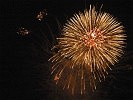 Die Überraschung um Mitternacht: Ein fulminantes Feuerwerk.