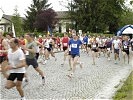 Der Startschuss ist gefallen, die knapp 140 Teilnehmer stürmen los.