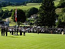 Viele Besucher verfolgten die feierliche Angelobung.