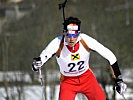 Tobias Eberhard holte mit seiner Mannschaft Gold in der Biathlon-Staffel.