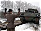 Schützenpanzer Ulan am Bahnhof in Ried