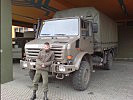 ...und den Mannschaftstransporter Unimog.