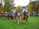 Die Tragtiere im Stadtpark von Spittal.