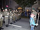 Begeisterung rief der "Große Zapfenstreich" bei allen Besuchern hervor.