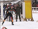 Um 14 Uhr wurde der Biathlon gestartet.