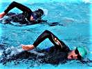 12,4 km Schwimmen.