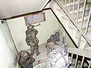 Die Soldaten des Jägerbataillons beim Kampf in urbanem Umfeld. (Bild öffnet sich in einem neuen Fenster)