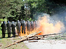 Soldaten beim Training