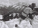 ...waren die Soldaten der 6.Gebirgsbrigade in den Bergen zu Hause. (Bild öffnet sich in einem neuen Fenster)