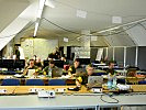 Der Gefechtsstand in Hörsching ist bereits in Vollbetrieb. (Bild öffnet sich in einem neuen Fenster)