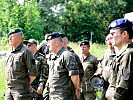 Gäste: Generalleutnant Höfler und Generalmajor Heidecker... (Bild öffnet sich in einem neuen Fenster)