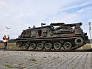 ... und die Bergepanzer M-88 kamen per Bahn nach Allentsteig. (Bild öffnet sich in einem neuen Fenster)