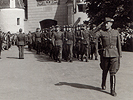 Aufstellung in Krems 1956.