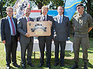 Gruppenfoto zur Begründung der Partnerschaft.