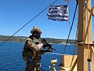 Österreichische Jagdkommando-Soldaten trainierten auf Kreta. (Bild öffnet sich in einem neuen Fenster)