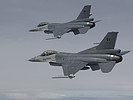 F-16 "Fighting Falcon".
Foto: K. Tokunaga. (Bild öffnet sich in einem neuen Fenster)