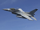 F-16 "Fighting Falcon".
Foto: K. Tokunaga. (Bild öffnet sich in einem neuen Fenster)