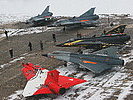Die Draken sind immer wieder bei Ausstellungen zu bewundern. (Bild öffnet sich in einem neuen Fenster)