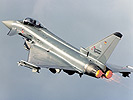 Eurofighter - Typhoon. (Bild öffnet sich in einem neuen Fenster)
