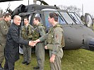 Verteidigungsminister Klug besucht die Kaderkonferenz der Streitkräfte. (Bild öffnet sich in einem neuen Fenster)