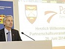 Oskar Wawra präsentierte seine international tätige Organisation. (Bild öffnet sich in einem neuen Fenster)