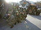 In einer Vorführung demonstrierten Soldaten ihr Können. (Bild öffnet sich in einem neuen Fenster)