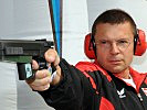 Die Bronzemedaille im Schießen gewann Vizeleutnant Karl Pavlis. (Bild öffnet sich in einem neuen Fenster)