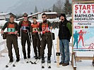 Ein Team kurz vor dem Start. (Bild öffnet sich in einem neuen Fenster)