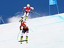 Johannes Aigner holt mit Rekrut Matteo Fleischmann Gold. (Bild öffnet sich in einem neuen Fenster)