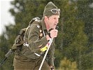 Sieger im Einzel-Patrouillenlauf ist Vizeleutnant Walter Eibegger. (Bild öffnet sich in einem neuen Fenster)