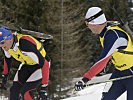 Vizeleutnant Anton Hain vom Truppenübungsplatz Hochfilzen, li. (Bild öffnet sich in einem neuen Fenster)