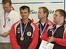 Zugsführer Dieter Grabner, Korporal Christian Planer und Hannes Gufler. (Bild öffnet sich in einem neuen Fenster)