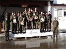 V.l.: Die Teams Hochfilzen, LRÜ 1, Aufklärungsbataillon 2. (Bild öffnet sich in einem neuen Fenster)